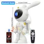 White Rabbit Space Bunny Starry Sky Light