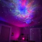 White Rabbit Space Bunny Starry Sky Light