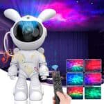 White Rabbit Space Bunny Starry Sky Light