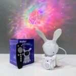 White Rabbit Space Bunny Starry Sky Light With Bluetooth Speaker - Image 27