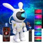 White Rabbit Space Bunny Starry Sky Light