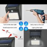 Solar Charging LED Sensor Light