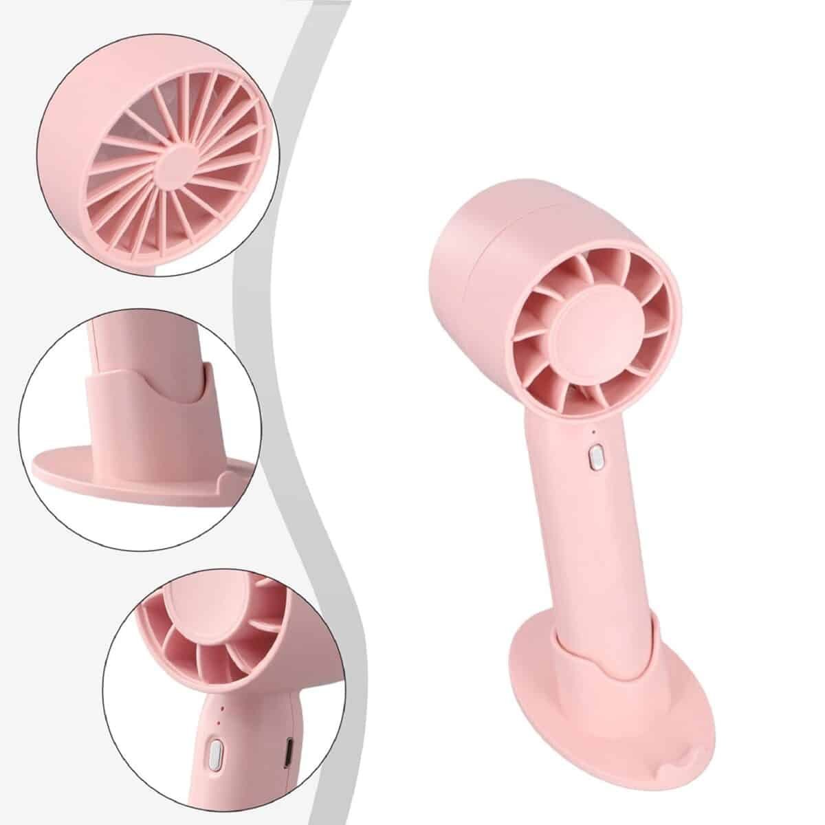 T-10 Mini Handheld Fan – Stylish & Portable