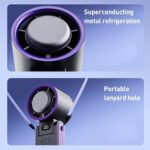 Y19 100 Speed Foldable Ice Fan - Image 4