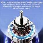 Y19 100 Speed Foldable Ice Fan - Image 8