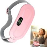 Portable Menstrual Heating Pad with Vibration Massage - Image 2